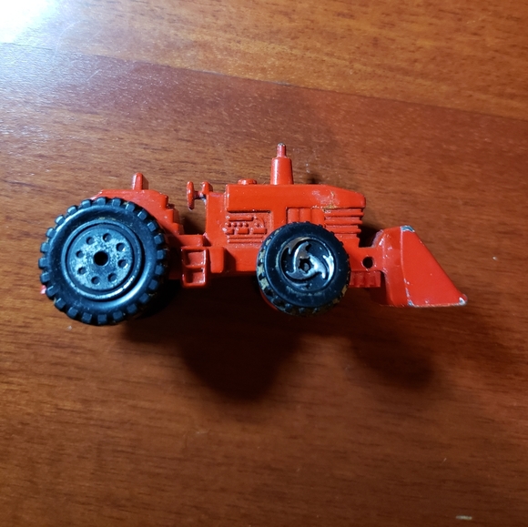 Hot Wheels Toys Hot Wheels 991 Red Bulldozer Tractor Poshmark